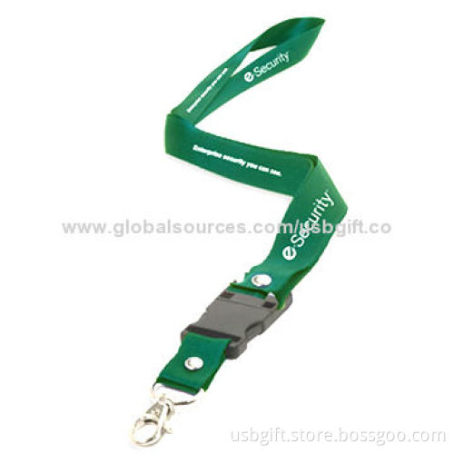 USB Flash Memory, 8GB Capacity, Lanyard Style, Promotional Gift